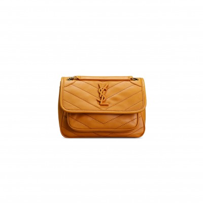 YSL NIKI BABY IN LAMBSKIN 533037 (21*16*7.5cm)